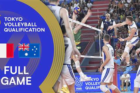 ITA vs  AUS – Men’s OQT 2019 – Full Match