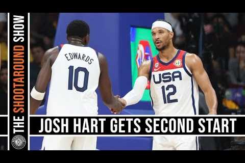 Josh Harts gets Second Start as Team USA beats Montenegro