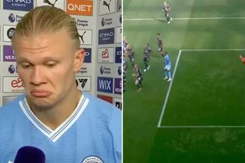 Erling Haaland gives honest response when asked about Man City’s controversial goal, it’s..