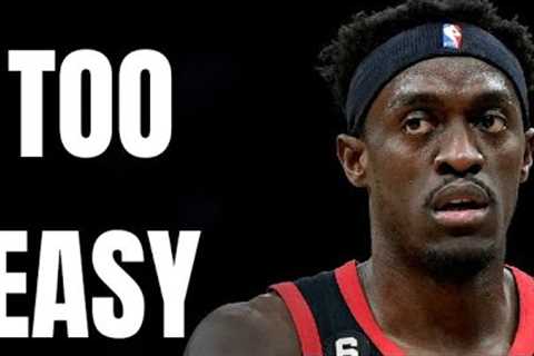 RAPTORS FAMILY: PASCAL SIAKAM IS MAKING THE RICO RUNS LOOK TOO EASY..