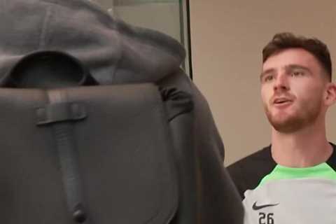 Andy Robertson Takes a Swipe at Liverpool Teammates