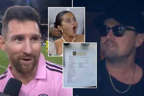 VIDEO; Lionel Messi leaves Selena Gomez, Leonardo DiCaprio and other A-list celebrities in awe..