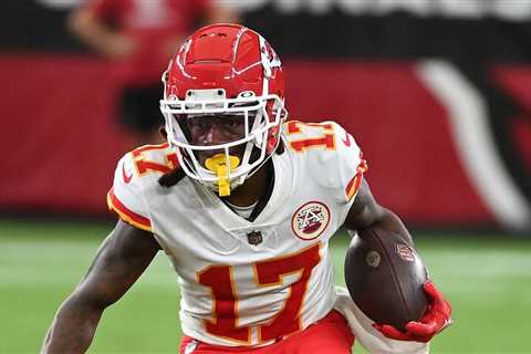 Chiefs-Lions Injuries: Kansas City wide receiver Richie James limited