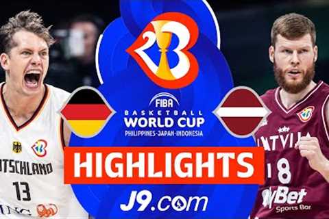 Germany 🇩🇪 Shatters Latvia''s 🇱🇻 Cinderella Run, Advances to Semi-Finals! | J9 Highlights |..