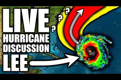 LIVE - URGENT UPDATE On Major Hurricane Lee & Live Recon...