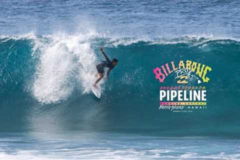 Billabong Pro Pipeline Heat 12 Highlights | John John Florence, Gabriel Medina, Leo Fioravanti