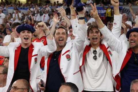 Rugby World Cup 2023: Ugo Monye praises ‘special’ England fans during Argentina opener in Marseille