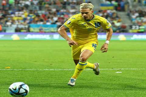 £97m Chelsea flop Mykhailo Mudryk benched by Ukraine for huge Euro 2024 qualifying clash