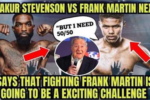 SPECIAL GUEST BOB ARUM JOINS: SHAKUR STEVENSON VS FRANK MARTIN AND MORE !