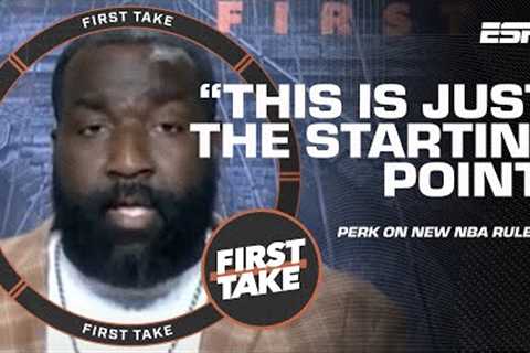 ''I LOVE IT'' 🗣️ - Kendrick Perkins on NBA''s new rest rules | First Take YT Exclusive