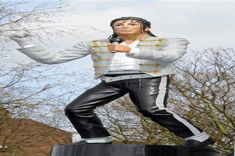 Michael Jackson Statue Finds New Home at EFL Football Club