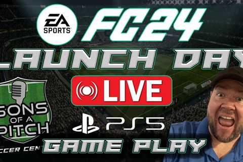 EA FC 24 Launch Day LIVE – PS5 Ultimate Team Gameplay Live Stream – Running Through Rivals