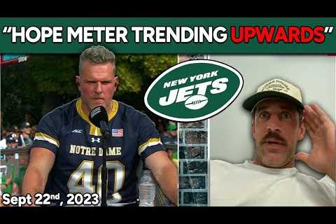 Aaron Rodgers Hope Meter TRENDING UPWARD - New York Jets News