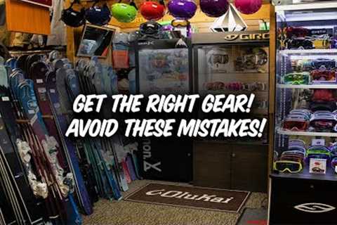 10 Mistakes To Avoid When Buying Ski Gear!!