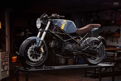 Prizefighter: A custom Ducati Monster 600 built for a Turkish actor