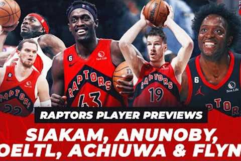 Raptors player previews: Pascal Siakam, O.G. Anunoby, Jakob Poeltl, Precious Achiuwa & Malachi..