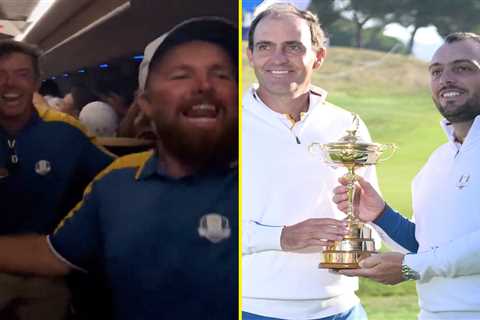 Inside Ryder Cup celebrations as Francesco Molinari says he couldn’t keep up with two stars