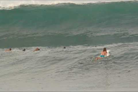 Getting Caught Inside in El Salvador! Surf Powerful Point