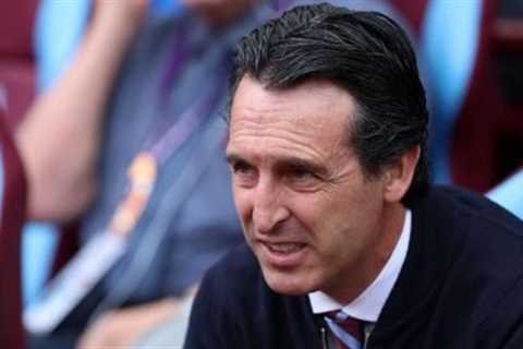 Unai Emery disappointed with Aston Villa first-team player