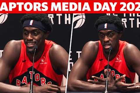 Pascal Siakam on playing unselfish, contract extension talks