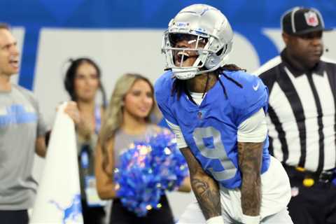 Lions WR Jameson Williams ready for 2023 debut after home two-a-days