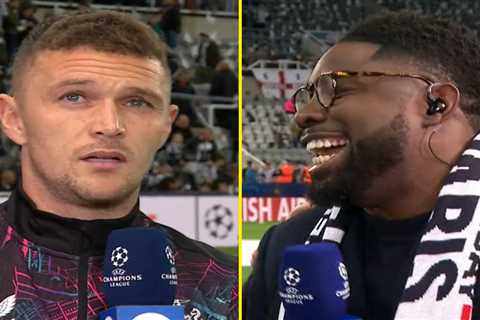 Newcastle star Kieran Trippier’s admission has ex-Man City teammate Micah Richards in stitches