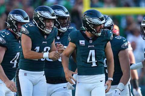 Eagles’ Jake Elliott is NFC Special Teams Player of the Week for the 5th time in his career