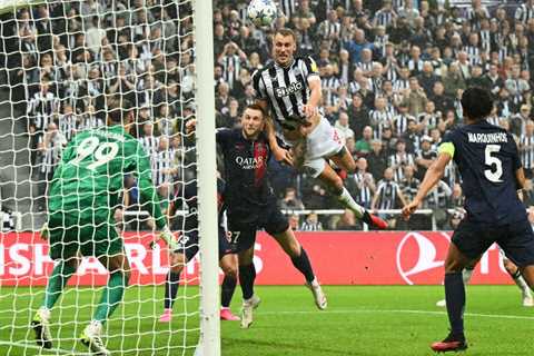 Watch: Burn header adds to Newcastle’s unexpected lead vs. PSG