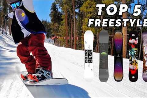 Top 5 Freestyle & Park Snowboards 2022