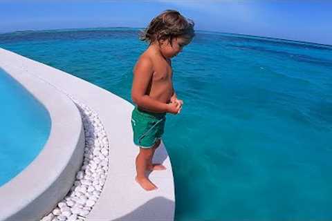 BABY SWIM LESSONS IN THE MALDIVES