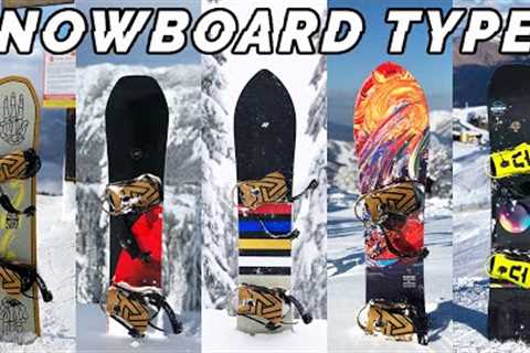 What TYPE of Snowboard Should You Buy? // Beginners Guide