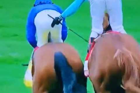 Bizarre Moment Oisin Murphy Gets 'Tickled' by Rival Jockey Seconds After Winning Big Race