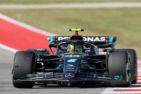 Brave Lewis Hamilton pushes champ Max Verstappen all the way but has to settle for second in..