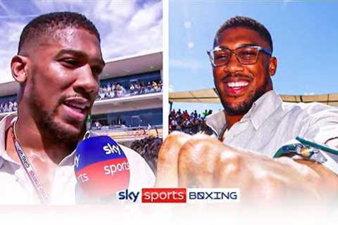 UPDATE! 🚨  Anthony Joshua teases Wilder showdown for Fury-Usyk undercard!