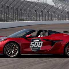 Chevrolet Corvette Z06 Convertible Chosen As 2023 Indy 500 Pace Car