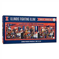Illinois Fighting Illini | College Cornhole Boards
