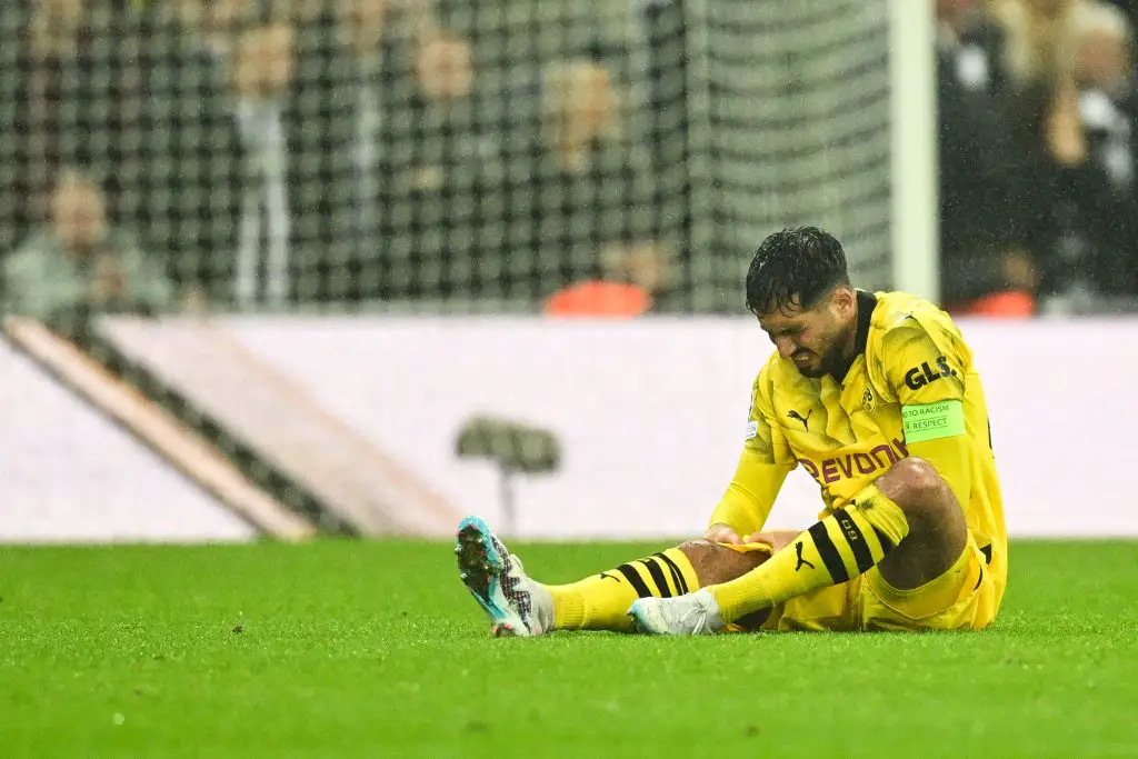 Borussia Dortmund’s Emre Can and Marius Wolf face a race to be fit for Bayern Munich clash