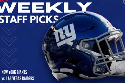 NFL Week 9 picks: How will turbulent week impact Raiders-Giants?