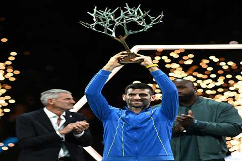 Novak Djokovic Pauses Interview to Console Opponent Grigor Dimitrov After Paris Masters Win