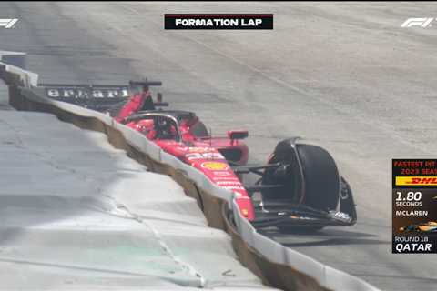 Charles Leclerc's Dramatic Crash Before Brazil Grand Prix