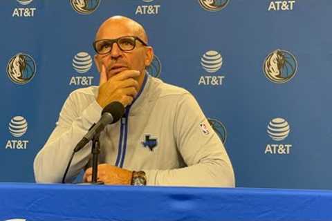 Jason Kidd Speaks After Mavs'' Win vs. Clippers: Nov 10, 2023