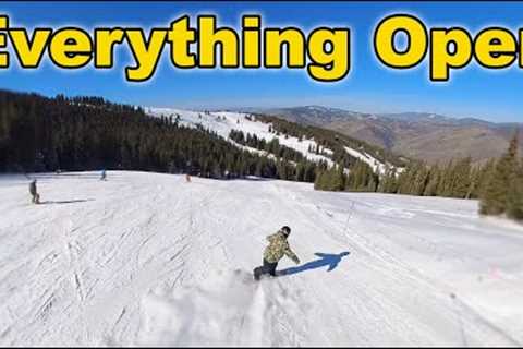 Vail Ski Resort is OPEN