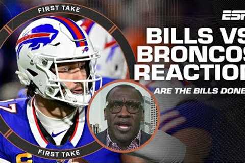 Shannon Sharpe RIPS Josh Allen after Bills'' loss to the Broncos 👀 | First Take