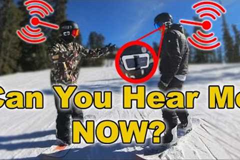 PERFECT Communication While Skiing/Snowboarding