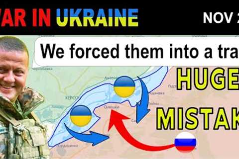 23 Nov: CHECKMATE. Russian Forces DESTROYED DURING REDEPLOYMENT | War in Ukraine Explained