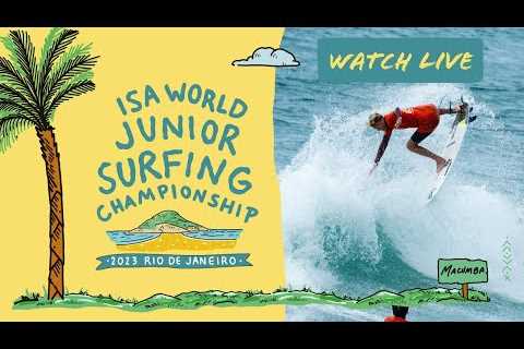 WATCH LIVE! - Competition Day 2 - 2023 ISA World Junior Surfing Championship