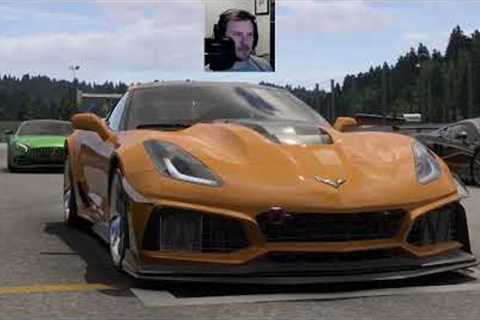 STARTING LAST: C7 ZR1 at Spa in S Class Multiplayer! This Car Grips! (Forza Motorsport)