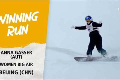 First victory of the season for Anna Gasser | FIS Snowboard World Cup 23-24