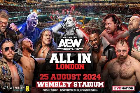 Report – Nearly 34,000 AEW All In 2024 Tickets Sold On The First Day