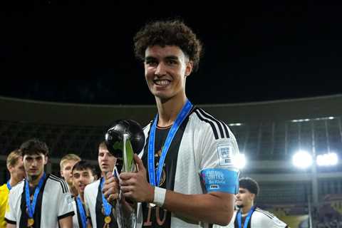 Barcelona teen Noah Darvich captains Germany to Under-17 World Cup glory